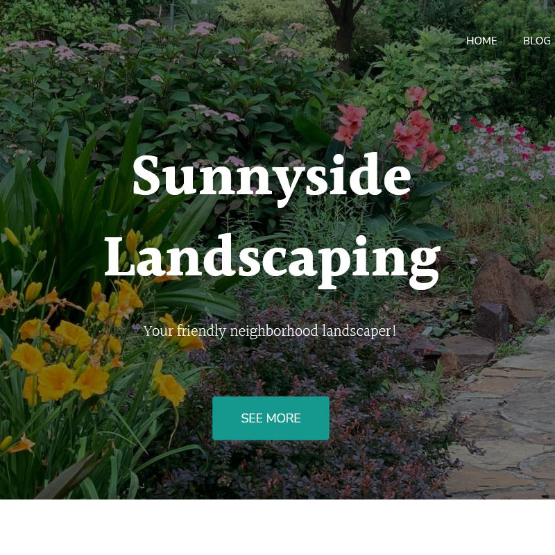 Website for Landscaping company